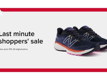 Up to 70% off New Balance Shoes + Free Shipping