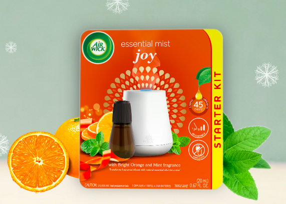 Free Air Wick Essential Mist Diffuser Starter Kit!