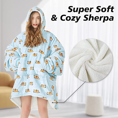 Wearable Blanket Hoodies from $20.79 After Coupon (Reg. $50+) + Free Shipping – 7 Colors!