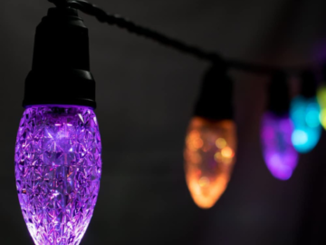 Create the perfect ambiance for your holiday party with WiFi Controlled Outdoor RGB Color-Changing String Light for just $49.99 Shipped Free (Reg. $59.98) – Extendable , Waterproof!