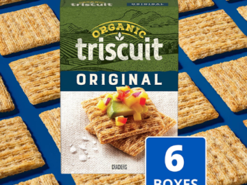 6-Pack Triscuit Organic Original Crackers) Non-GMO, 7 Ounce as low as $13.47 Shipped Free (Reg. $24.49) – $2.25/box!