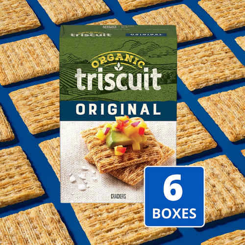 6-Pack Triscuit Organic Original Crackers) Non-GMO, 7 Ounce as low as $13.47 Shipped Free (Reg. $24.49) – $2.25/box!
