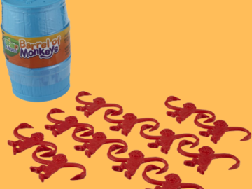 Hasbro Gaming Elefun and Friends Barrel of Monkeys Game $5.99 (Reg. $8) – 5K+ FAB Ratings!