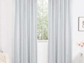 Today Only! 84 Inches Long White Curtain for Bedroom $23.99 (Reg. $29.99) – FAB Ratings! 2K+ 4.7/5 Stars!