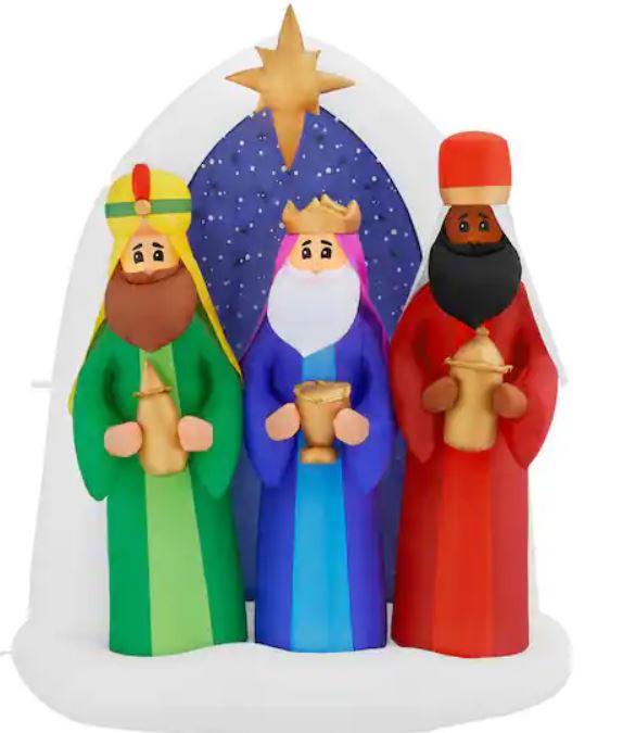 three kings inflatable