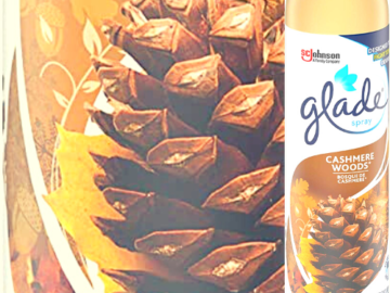 Glade Air Freshener Cashmere Woods Room Spray, 8 Oz as low as $0.54 After Coupon (Reg. $3) + Free Shipping!