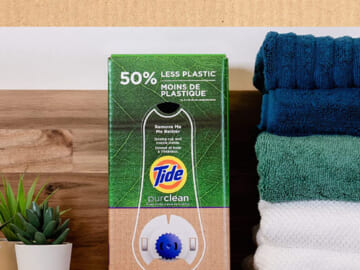 72-Loads Tide Purclean Plant-Based Laundry Detergent Eco-Box as low as $10.91 After Coupon (Reg. $18.95) – $0.15/Load + Free Shipping!