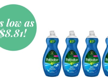 4-Pack Palmolive Dish Soap Only $8.81-$10.40