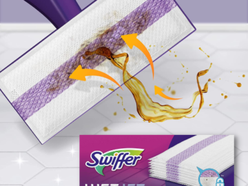 24-Count Swiffer WetJet Multi-Surface Floor Cleaner Mop Pad Refill as low as $8.19 After Coupon (Reg. $15) + Free Shipping! 34¢/Pad