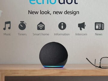 Today Only! Echo Dot Smart Speaker with Alexa (4th Gen, 2020 release) $19.99 (Reg. $50) – FAB Ratings!