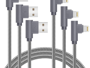 3-Pack iPhone Charger 10FT (Apple MFi Certified) Long Lightning Cable $9.09 After Coupon (Reg. $15.99) – $3.03/cable!