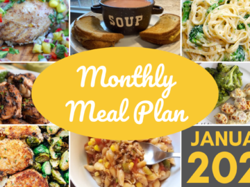 Southern Savers FREE January 2023 Monthly Meal Plan