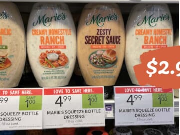 $2.99 Marie’s Dressing Deal at Publix
