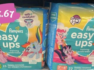 $5.67 Pampers Easy Ups at CVS