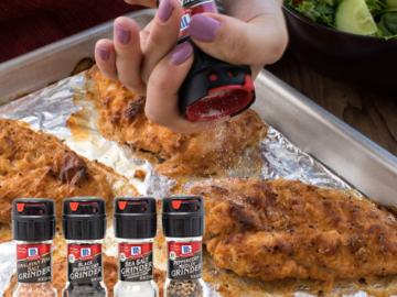 4-Count McCormick Salt & Pepper Grinder Variety Pack as low as $12.74 Shipped Free (Reg. $20.50) – $3.19 each – Himalayan Pink Salt, Sea Salt, Black Peppercorn, Peppercorn Medley