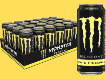 24-Pack Monster Energy Reserve White Pineapple as low as $36.12 Shipped Free (Reg. $79) – $1.51/ 16 Oz Can!