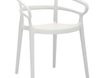 2-Pack Amazon Basics Curved Back Dining Chair $44 Shipped Free (Reg. $175.99) – Premium Plastic, 3 Colors! $22/chair!