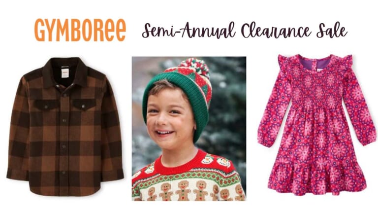 Gymboree Clearance | Winter Styles Under $5 + Free Shipping