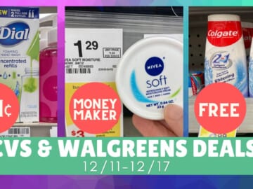 Video: Top CVS & Walgreens Deals 12/11-12/17