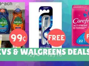 Video: Top CVS & Walgreens Deals 12/4-12/10