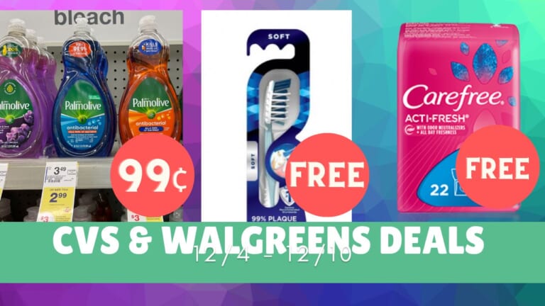 Video: Top CVS & Walgreens Deals 12/4-12/10