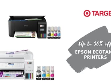 Epson Ecotank Cartridge-Free Printer Sale