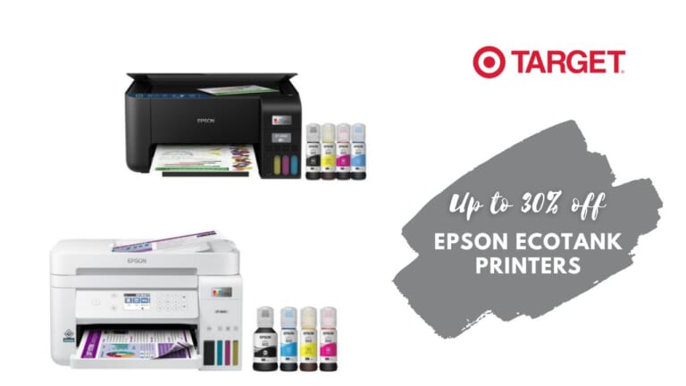 Epson Ecotank Cartridge-Free Printer Sale