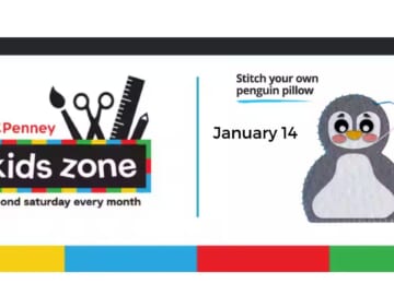 Free Kids Craft + Extra Savings Coupon at JCPenney