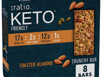Save 20% on :ratio KETO Friendly Soft Baked Bars $5.59 After Coupon (Reg. $8+)