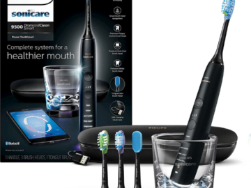 Today Only! Philips Sonicare DiamondClean Smart Electric Toothbrush $169.96 Shipped Free (Reg. $269.96) – Includes 4 Brush Heads + 4 Colors!