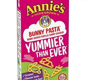 Annie’s Bunny Shape Pasta & Yummy Cheese Macaroni & Cheese (12 pack) only $9.91 shipped!