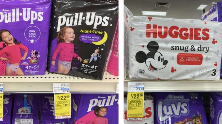 Huggies Diapers & Pull-Ups for $5.49 a Pack at CVS (reg. $13.99)