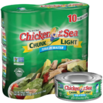 10-Pack Chicken of the Sea Chunk Light Tuna in Water as low as $8.91 Shipped Free (Reg. $24.80) – 89¢/ 5 Oz Can! 2K+ FAB Ratings!