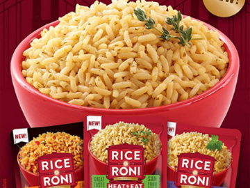 6-Count Rice A Roni Heat & Eat Rice, 3 Flavor Variety Pack, 8.8 Oz as low as $14.27 After Coupon (Reg. $18.23) + Free Shipping – $2.38/Pouch