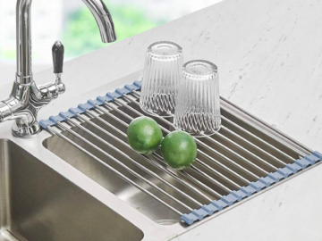 Roll Up Dish Drying Rack only $6.82!
