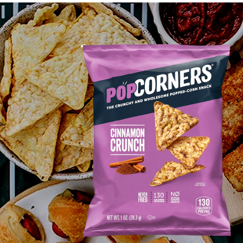 20-Count PopCorners Cinnamon Crunch Popped Corn Snacks, 1 oz Bags as low as $11.69 After Coupon (Reg. $18) + Free Shipping – 58¢/Bag – Gluten Free