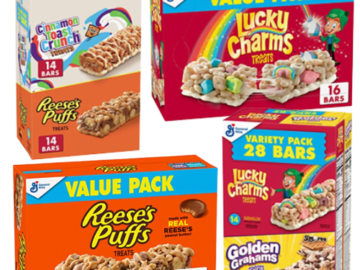 Save 20% on Cereal Treat Bars as low as $4.49 After Coupon (Reg. $6.54) + Free Shipping