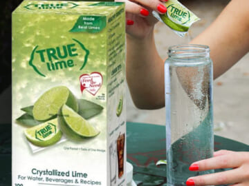 FOUR 100-Packets True Lime Water Enhancer, Bulk Dispenser Pack as low as $5.23 EACH Shipped Free (Reg. $7.24) – 5¢/Packet + Buy 4, save 5%