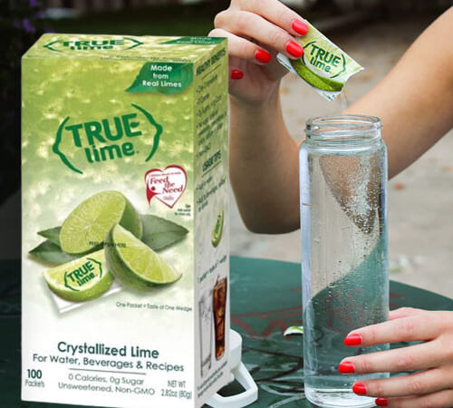 FOUR 100-Packets True Lime Water Enhancer, Bulk Dispenser Pack as low as $5.23 EACH Shipped Free (Reg. $7.24) – 5¢/Packet + Buy 4, save 5%
