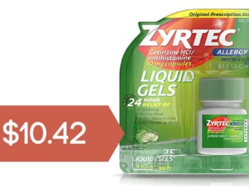 Zyrtec Coupons | Save $8 on Allergy Relief Liquid Gels