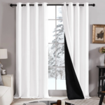 2-Pack 52W x 84L Thermal Insulated Blackout Curtains $14.80 After Code + Coupon (Reg. $40) + Free Shipping! $7.40 Each