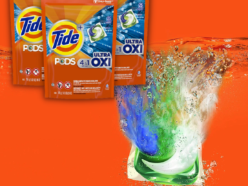 75-Count Tide PODS 4-in-1 Liquid Laundry Detergent Soap as low as $10.65 After Coupon (Reg. $34) + Free Shipping! 14¢/Pac – HE Compatible