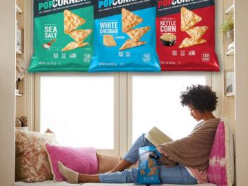 20-Count 3-Flavor Variety Pack PopCorners Gluten-Free Chips as low as $11.06 After Coupon (Reg. $20) + Free Shipping! 55¢ per 1 Oz Bag! Sea Salt, Kettle Corn, & White Cheddar Flavors!