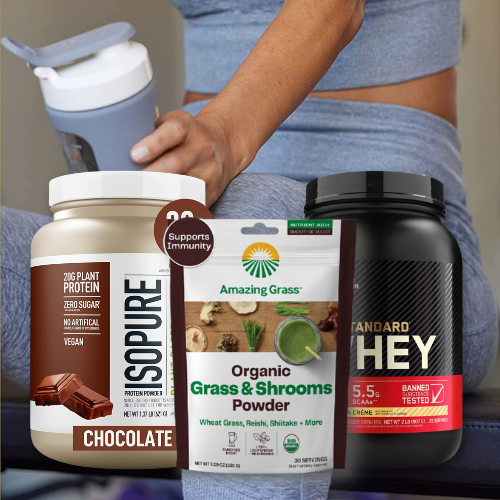 Today Only! Whey, Plant Protein & Greens Blends from Optimum Nutrition, Amazing Grass & more from $13.49 (Reg. $17.99)