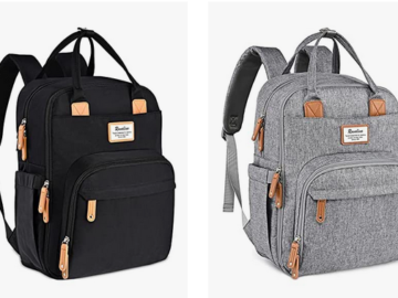 Ruvalino Diaper Bag Backpacks as low as $29.59 shipped today!