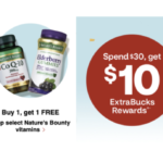 CVS New Year’s Wellness Sale: Earn $10 ECBs with a $30 purchase!