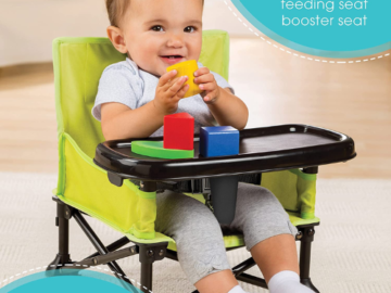 Baby’s Pop and Sit Portable Booster Chair $23.99 (Reg. $34.99) – 19K+ FAB Ratings!