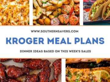 kroger meal plans 1/11