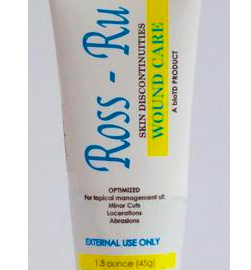Free Sample of Ross Ru Wound Care Gel!