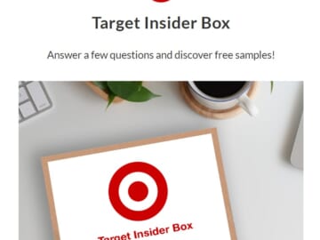 Free Target Samples For Eligible Customers